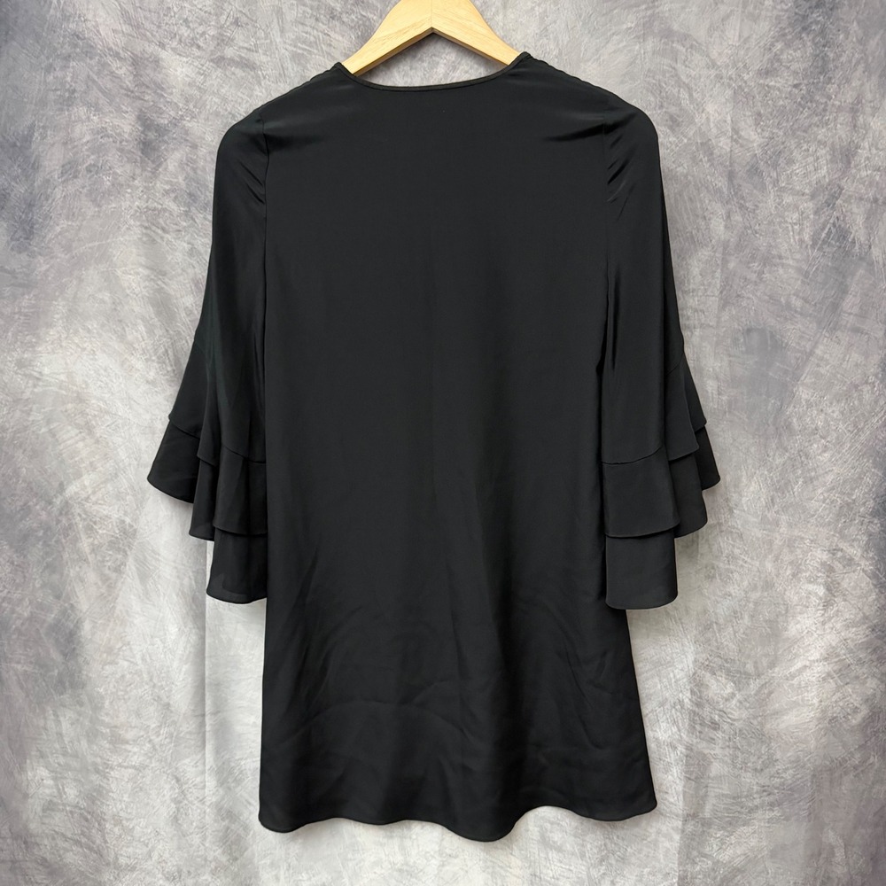 Lilly Pulitzer Tatiana Stretch Silk Dress Onyx Black NWT LBD XXS 000632 - Picture 9 of 9